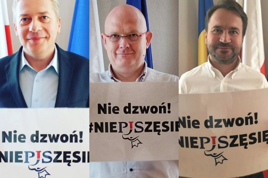 Działacze PiS mieli wydzwaniać do radnych PO w sprawie przeciągnięcia ich na swoją stronę.