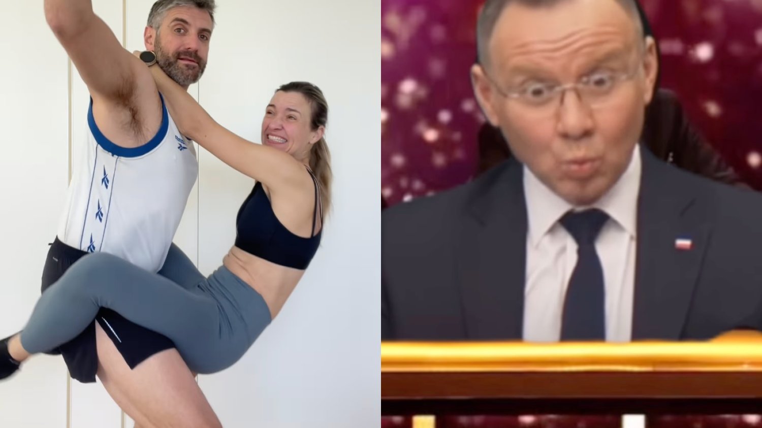 Koroniewska i Dowbor tańczą przed Dudą. Wideo jest prawdziwym hitem sieci