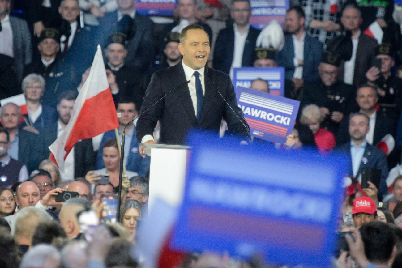 Przyborowski: Wysłuchałem przemowy Nawrockiego w Łodzi. Taki plan ma PiS