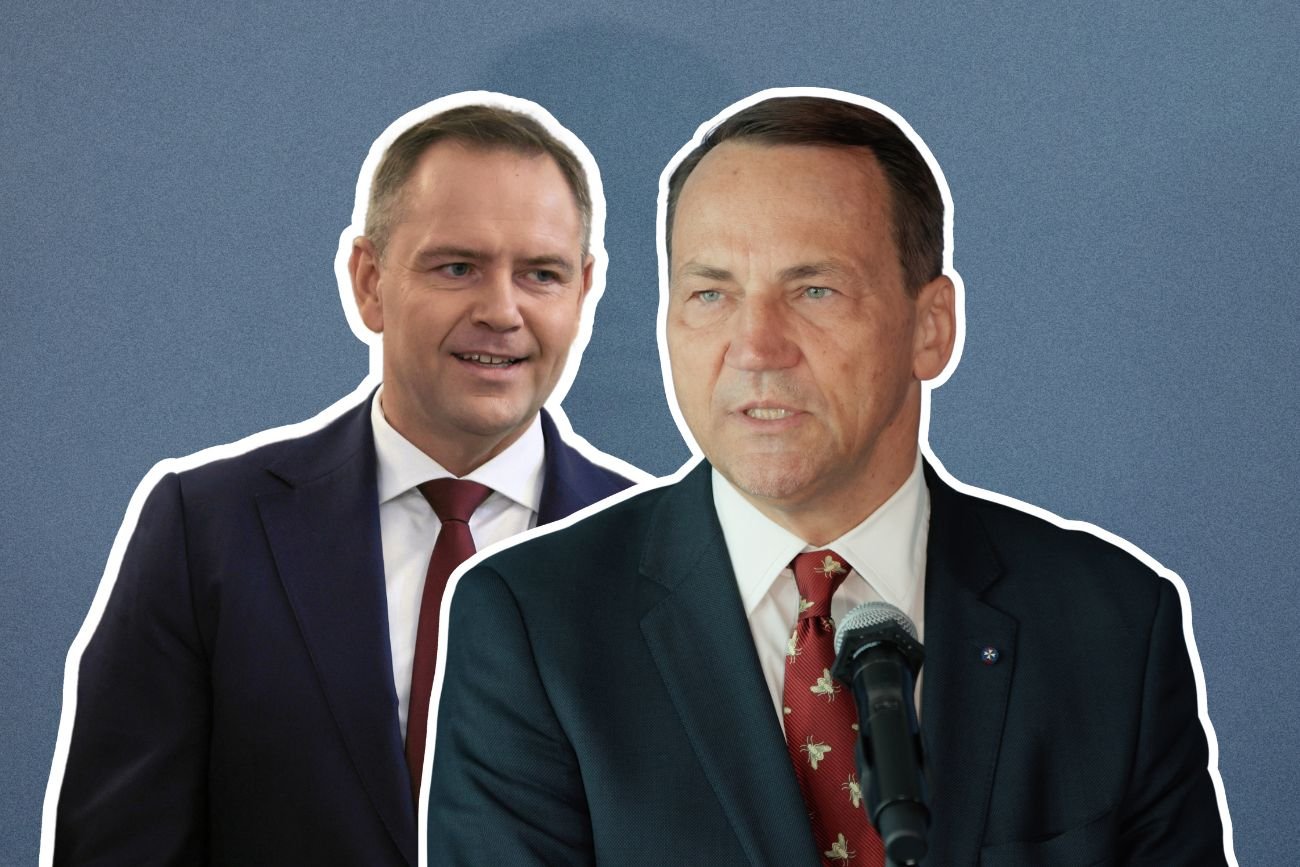 Sikorski ostro do wiceministra kancelarii Nawrockiego. "Nie będzie łatwo współpracować"