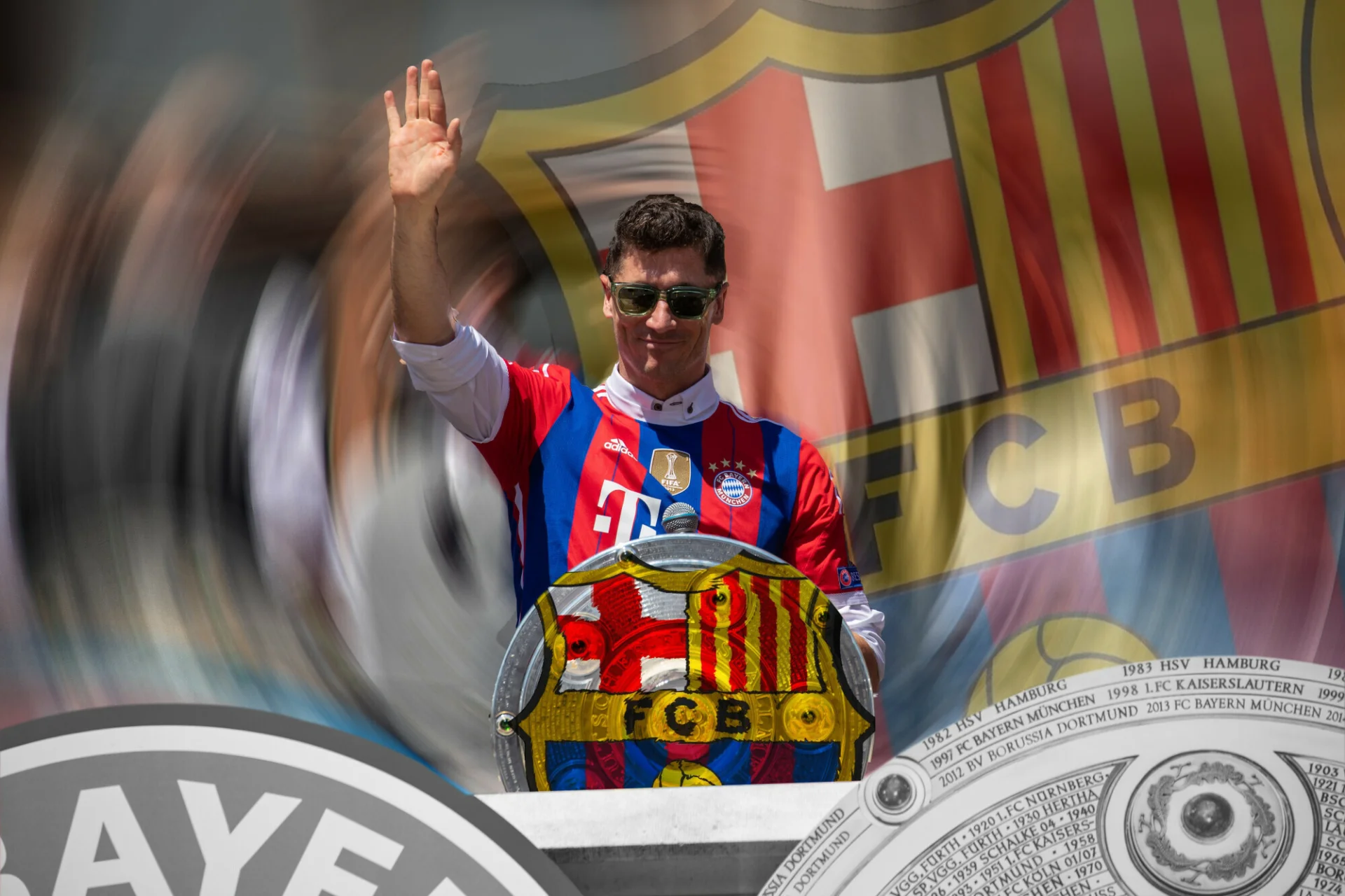 Robert Lewandowski przeniesie się do Barcelony? Pojawiają się różne informacje, bywają wręcz absurdalne...