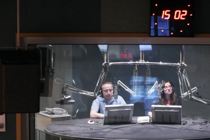 Studio radiowe RMF FM na Kopcu Kościuszki w Krakowie