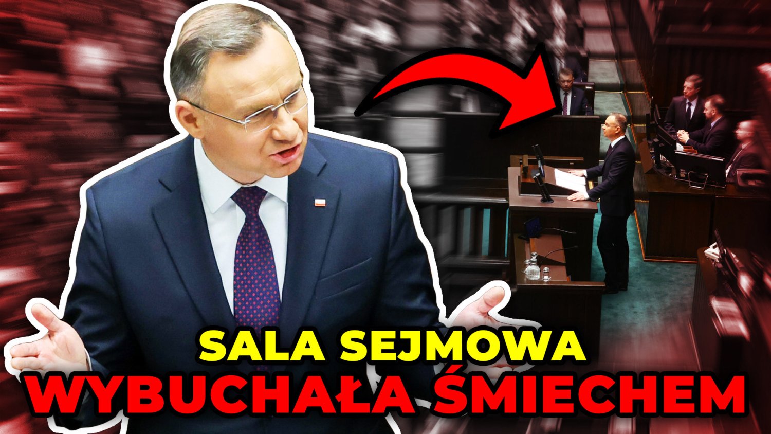 Kuriozalne momenty podczas mowy Dudy. Sala wybuchała śmiechem