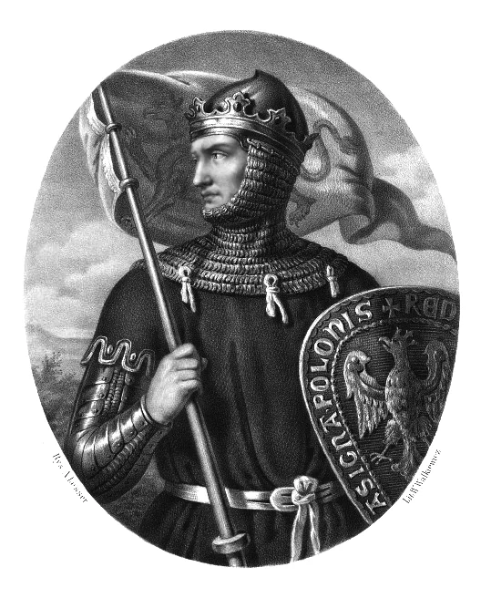 Przemysł II, portret autorstwa Aleksandra Lessera.