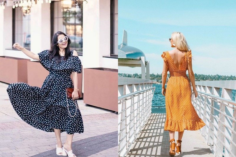Sukienki w kropki to zdecydowanie jeden z najważniejszych trendów tego lata. Na trwających wyprzedażach fajne modele kupimy za niecałe 100 złotych