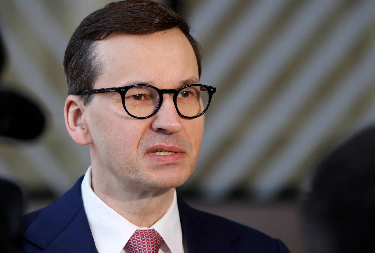 Konferencja Mateusza Morawieckiego o inwazji Rosji na Ukrainę. "To jest czyste zło"