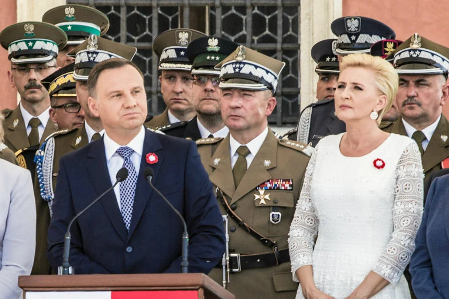 Andrzej Duda mówił z okazji Święta 3 Maja o odbudowie Zamku Królewskiego. Leszek Miller zarzucił mu kłamstwo.