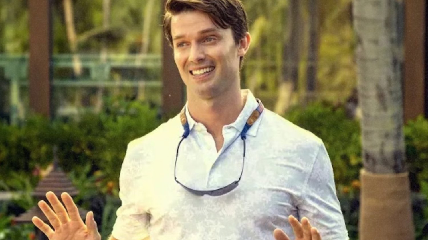 Patrick Schwarzenegger w Białym Lotosie Patrick Schwarzenegger jako Saxton Ratliff w serialu "Biały Lotos"