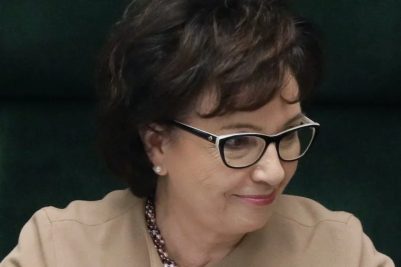 Elżbieta Witek (PiS) dostała ataku śmiechu gdy Sejm obradował o komisji ws. pedofilii. Teraz marszałek tłumaczy co ją tak rozbawiło.