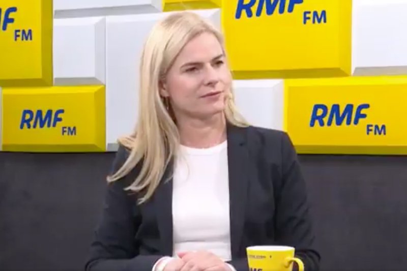 Joanna Schmidt na pytanie o Polaków nagrodzonych Noblem nie powiedziała nic.