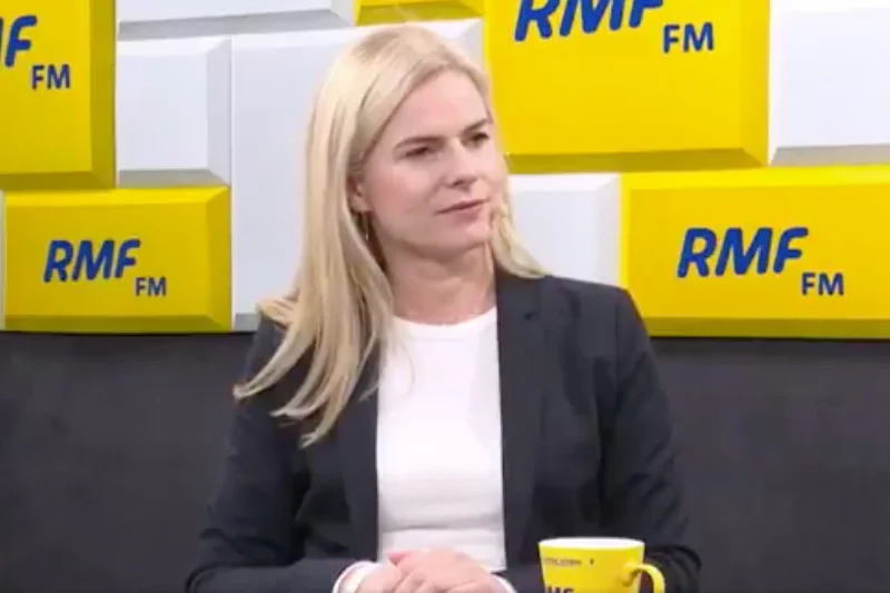 Joanna Schmidt na pytanie o Polaków nagrodzonych Noblem nie powiedziała nic.