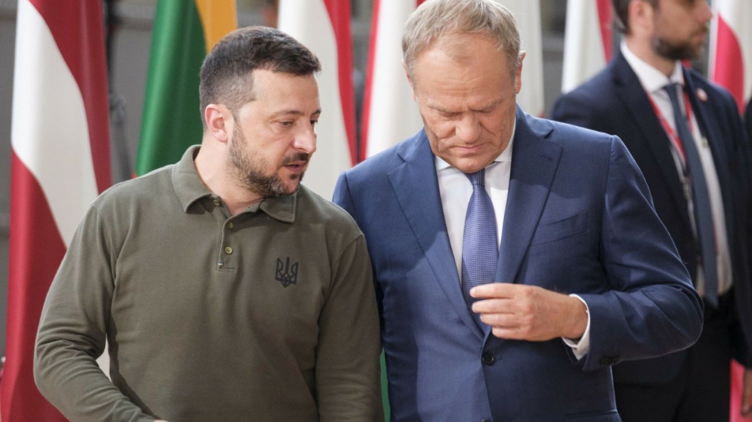Wołodymyr Zełenski w poniedziałek spotka się z Donaldem Tuskiem
