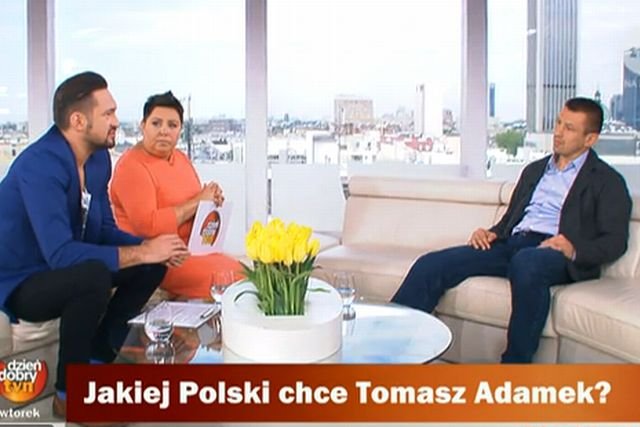 Tomasz Adamek w "Dzień Dobry TVN"