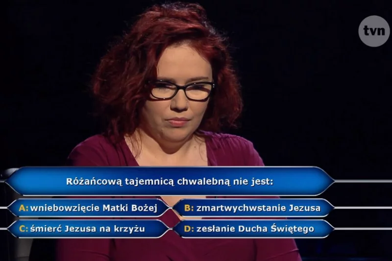 Katarzyna Kant-Wysocka wygrała główną nagrodę w "Milionerach" jako trzecia osoba w Polsce.