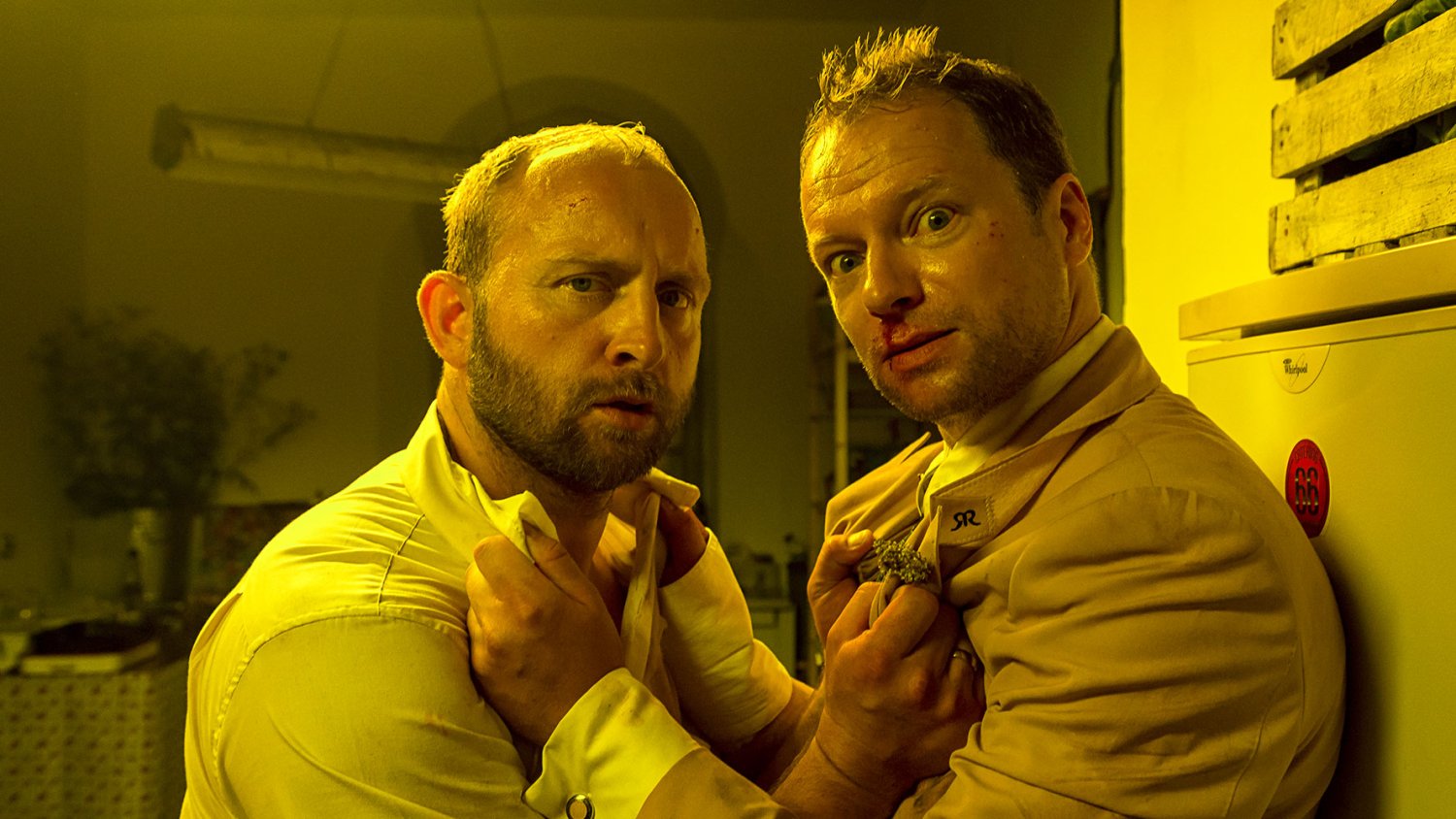 Borys Szyc i Maciej Stuhr.