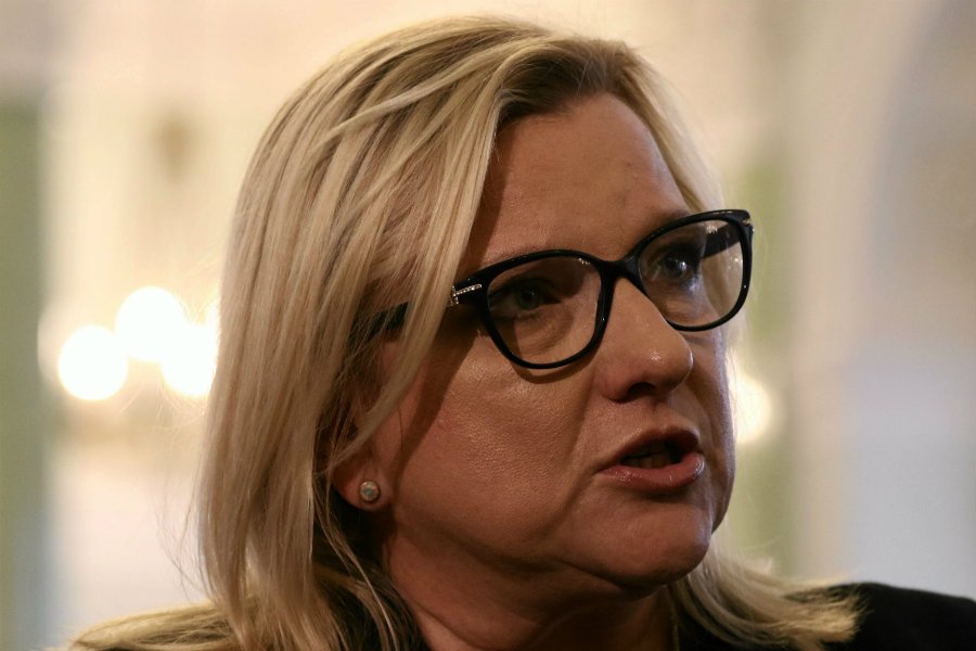 Sprawca podpalenia biura Beaty Kempy jest niepoczytalny - orzekli śledczy.