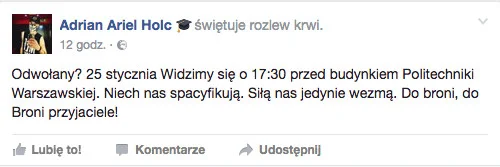 Trudno zgadnąć, czy to głos w dyskusji, czy kolejny trolling. Nie dajcie się nabrać.