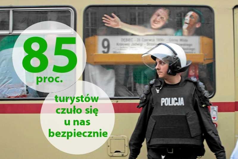 Irlandzcy kibice w drodze na mecz