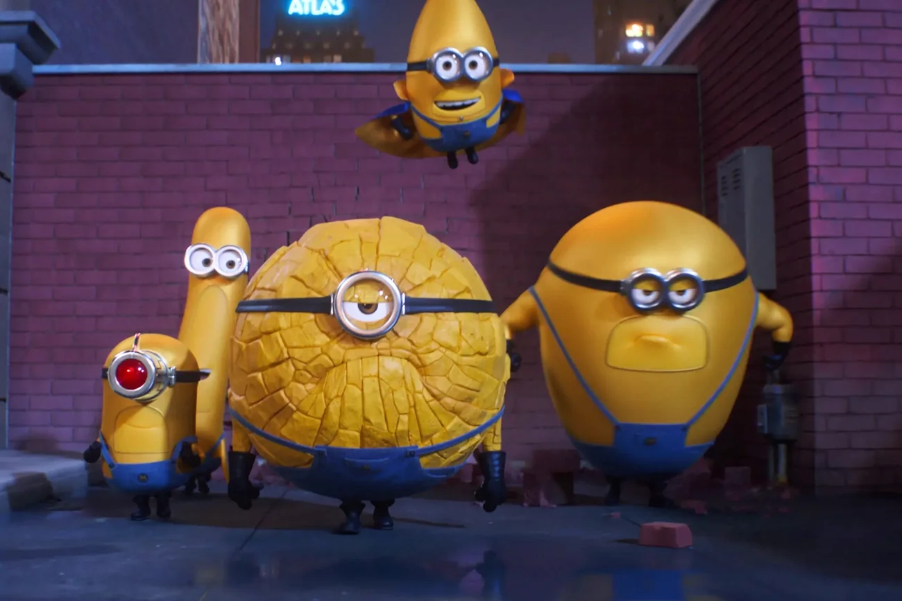 Minionki z filmu "Gru i Minionki: Pod przykrywką"