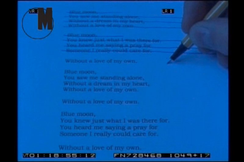 Kadr z filmu "Love Songs" Wilhelma Sasnala dostępnego online w Filmotece Muzeum Sztuki Nowoczesnej