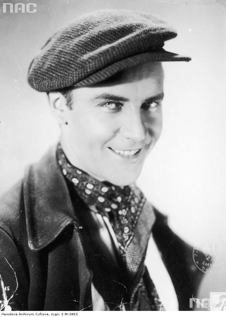 Igo Sym w niemieckim filmie "Spelunka", 1929.