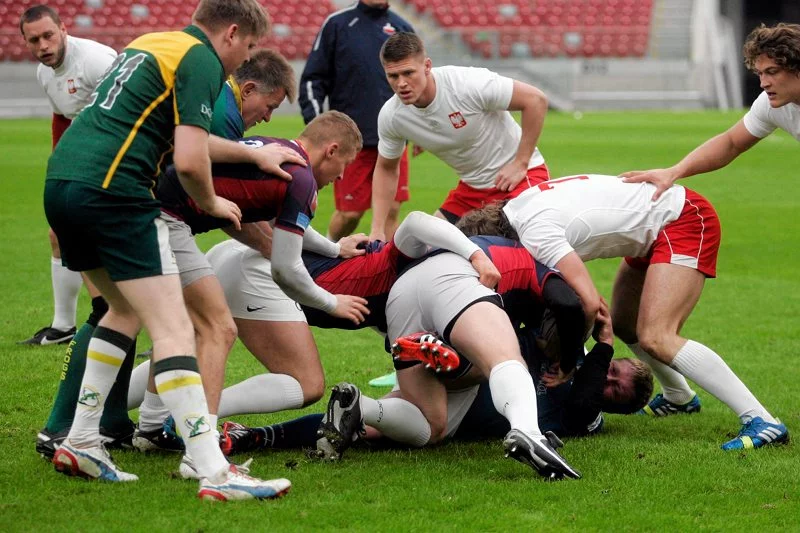 Tak wyglądały moje zmagania z rugbystami kadry narodowej
