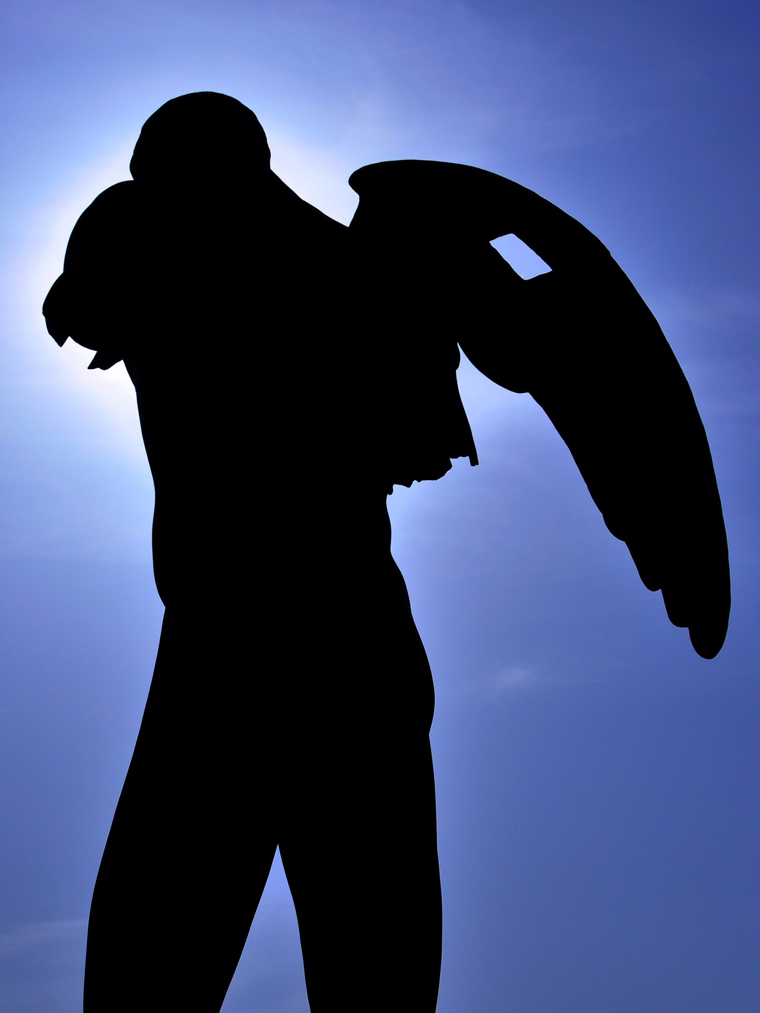 IKAR ALATO, rzeźba Igora Mitoraja, Warszawa.