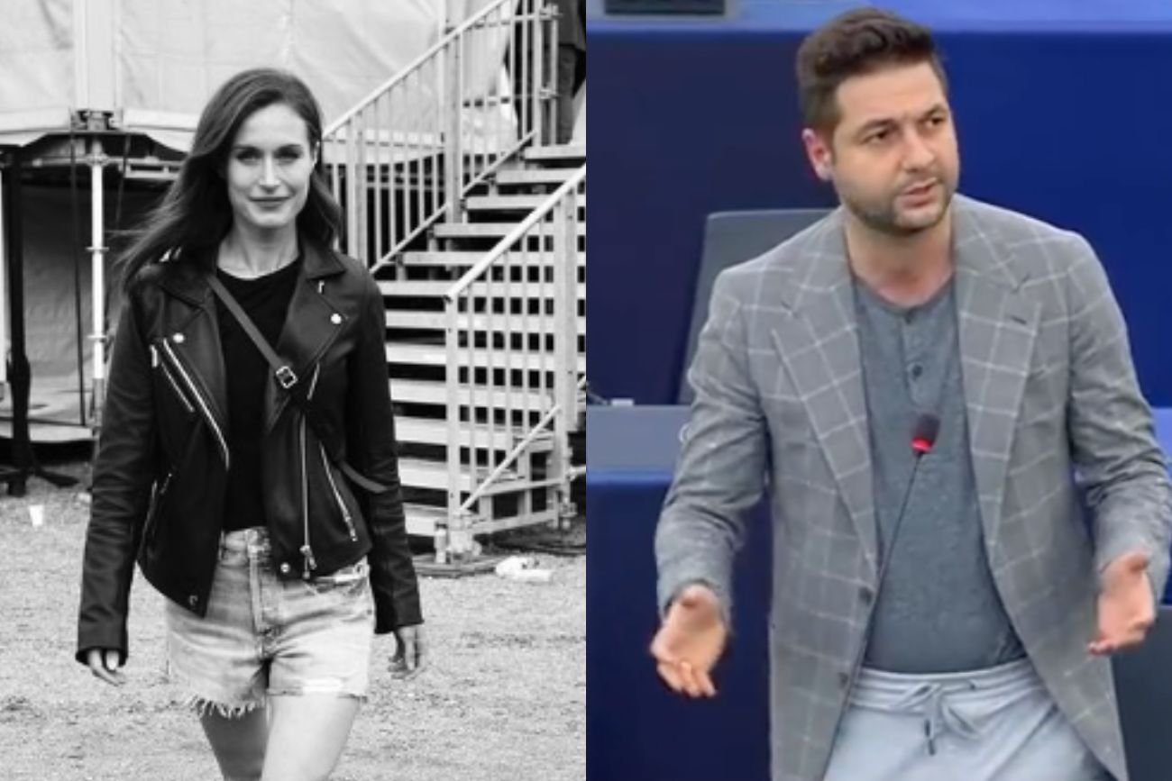 Sanna Marin i Patryk Jaki.