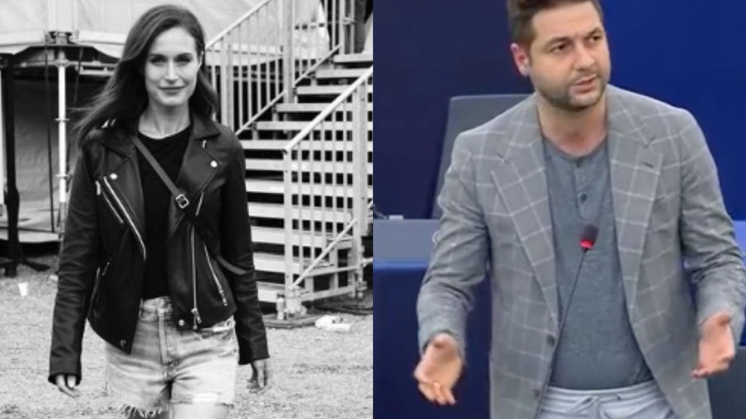 Sanna Marin i Patryk Jaki.