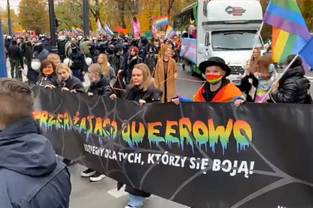 III Marsz Równości w Lublinie rozpoczął się o godzinie 13.00.