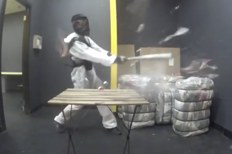 "Rage room" będzie nowym hitem? Zestresowani powinni spróbować.