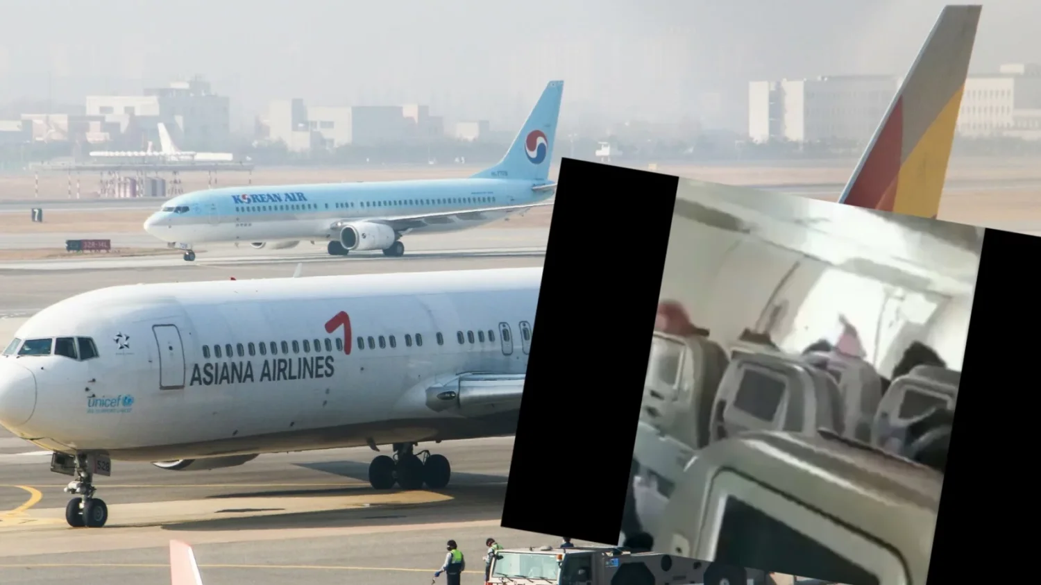 Asiana Airlines reaguje na niedawny incydent w jednej z jej maszyn.