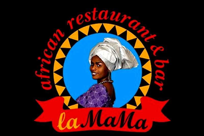 Logo restauracji z podobizną siostry właściciela