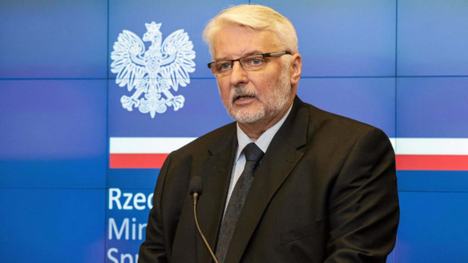 Witold Waszczykowski, szef Ministerstwa Spraw Zagranicznych