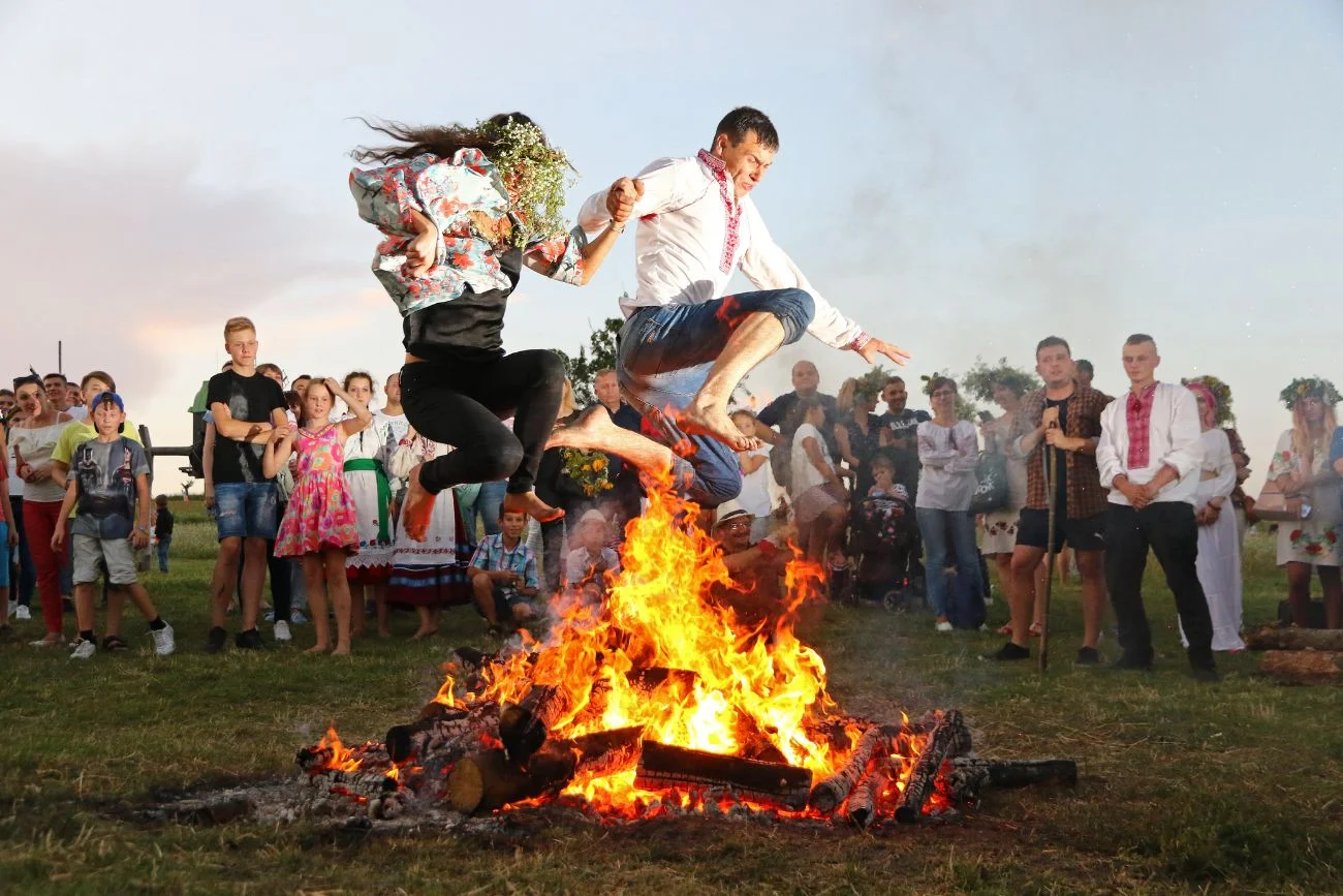Inscenizacja obrzędów słowiańskich (Kijów, 2018 r.)