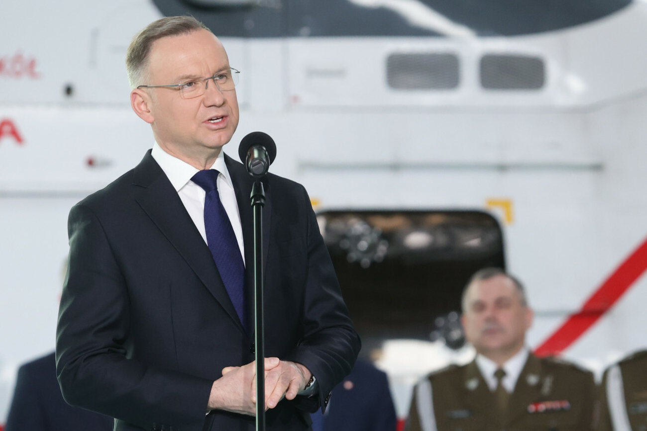 Duda skomentował śmiertelny wypadek na poligonie. "Służba dla Rzeczypospolitej ma wymiar szczególny".