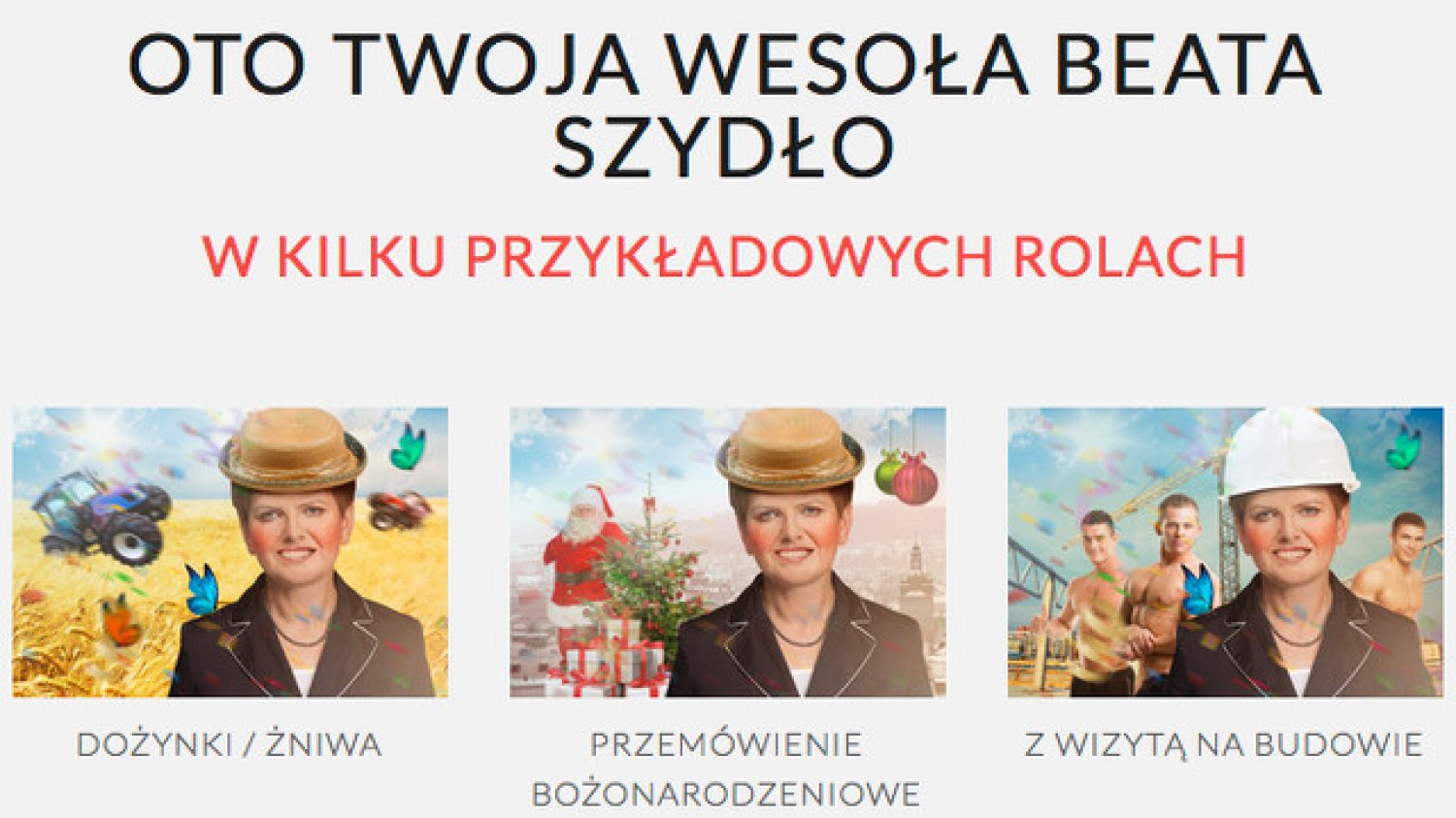 „Smutna Beata to dla kraju strata”, czyli kreator uśmiechu Beaty Szydło. Każdy może ją rozweselić!
