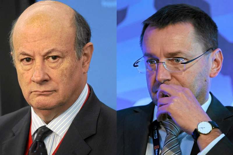 Jacek Rostowski i Janusz Jankowiak