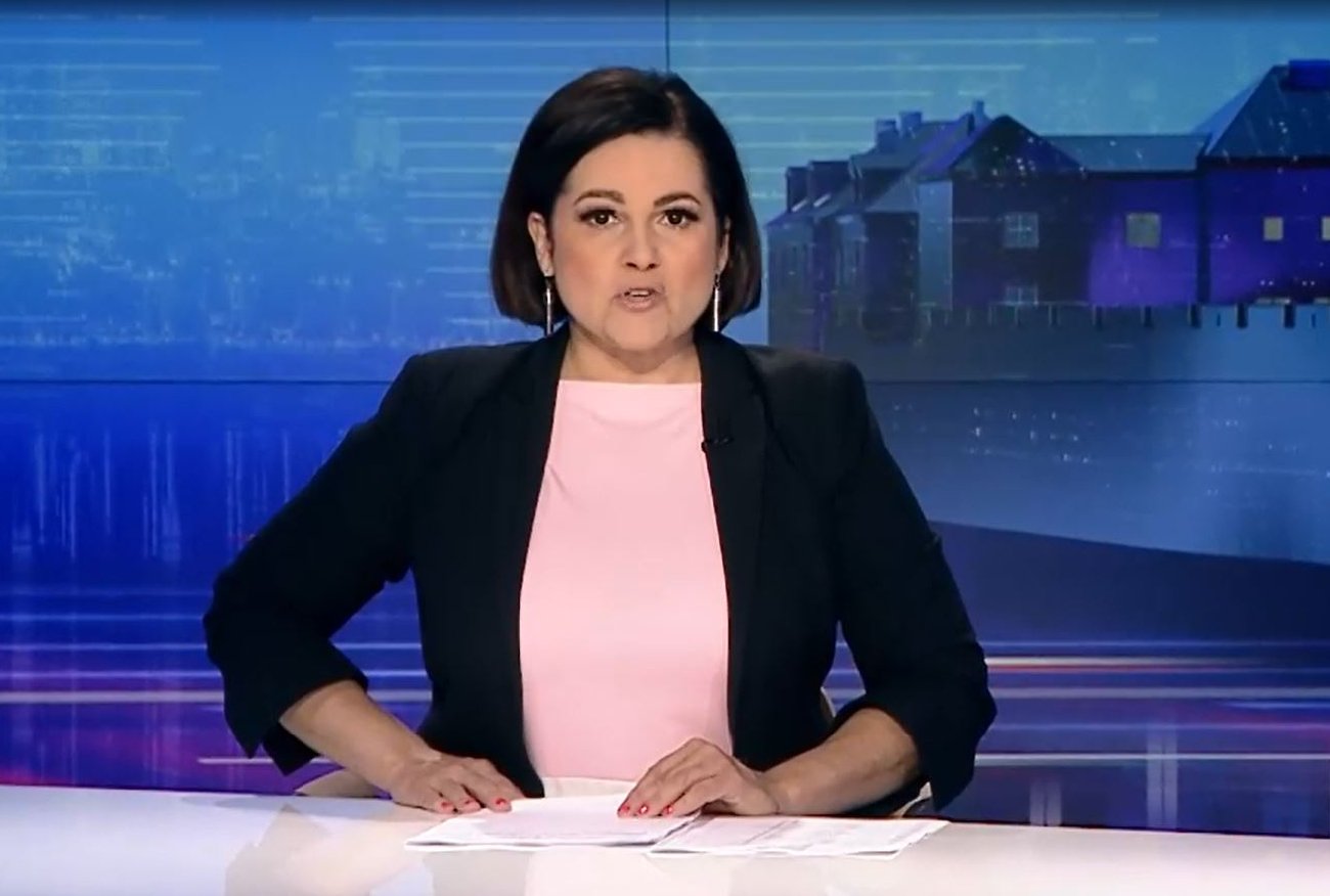 Tak "Wiadomości" TVP zachowały się w obliczu dymisji Jacka Kurskiego.