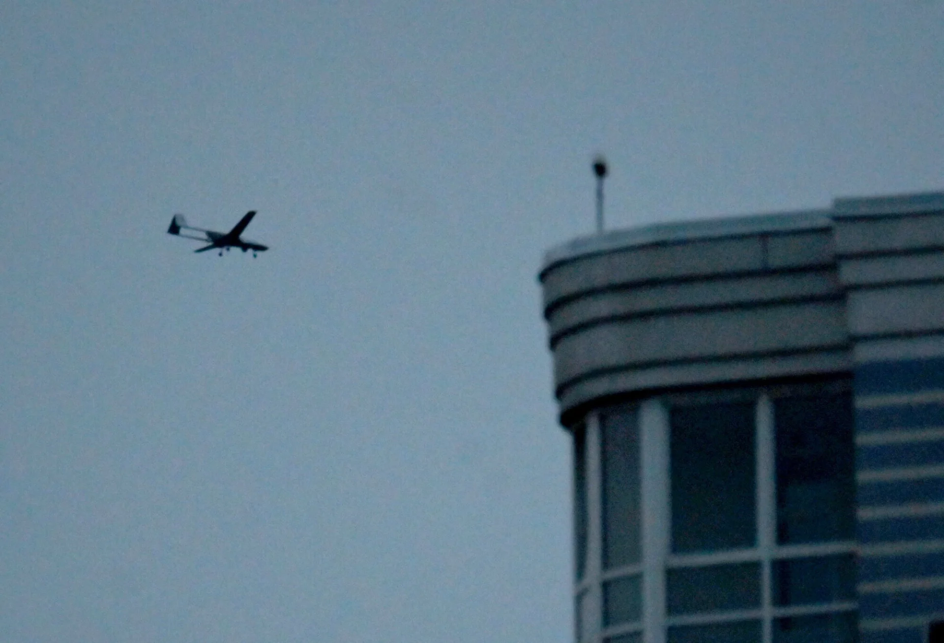 Atak rosyjskich dronów na Kijów Atak rosyjskich dronów na Kijów