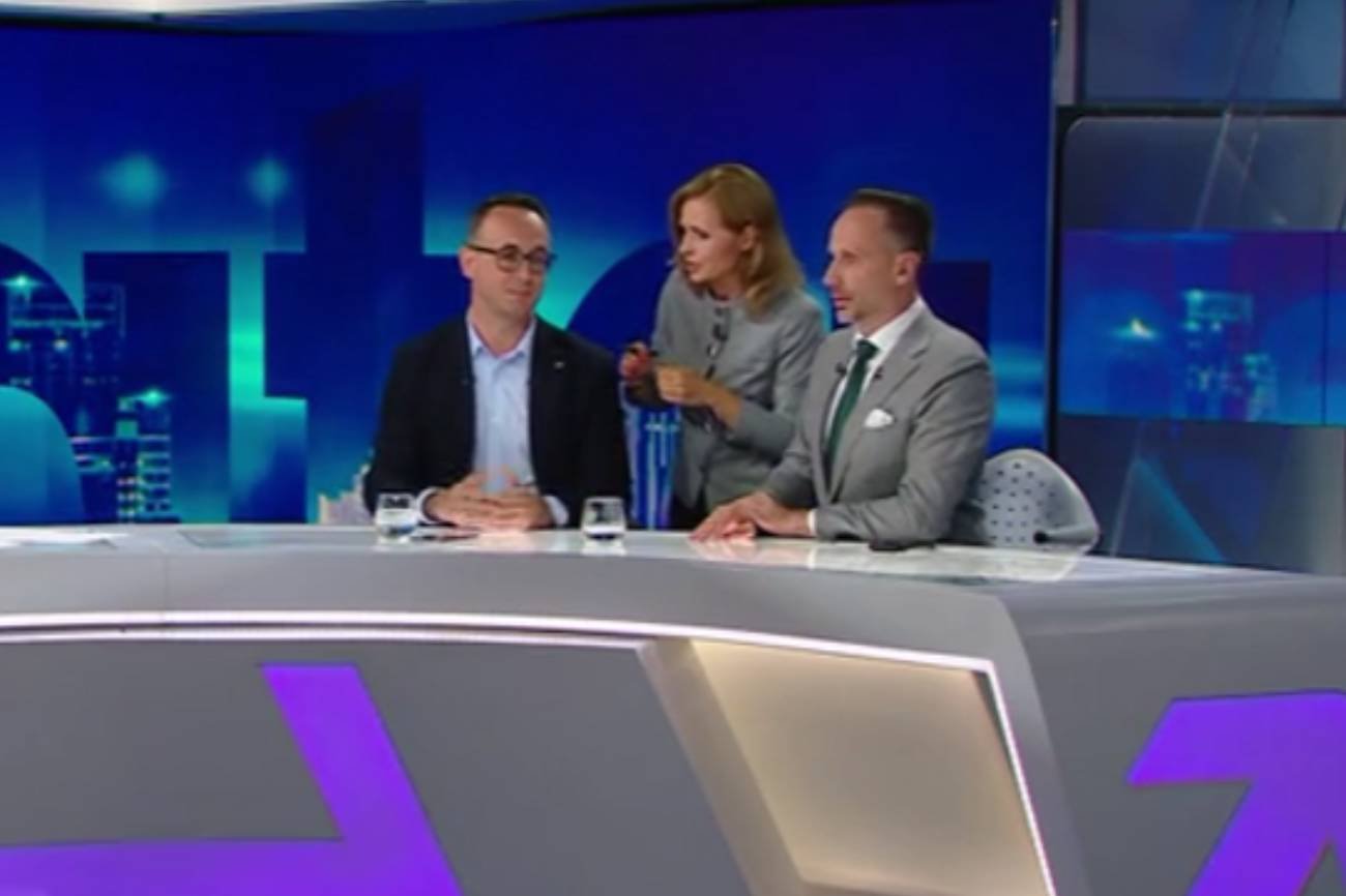 Awantura w studiu Polsatu. Klimczak do Kowalskiego "co pan pieprzy"