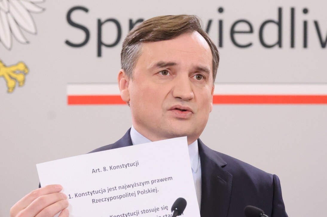 Szef MS Zbigniew Ziobro.