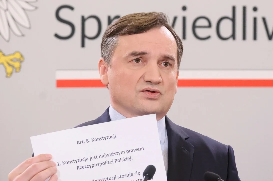Szef MS Zbigniew Ziobro.