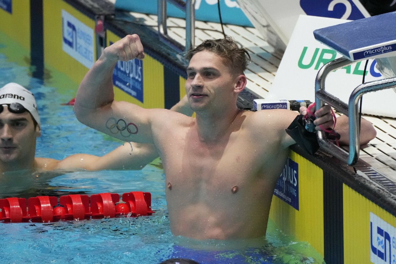 Radosław Kawęcki zdobył dziesiąty medal na mistrzostwach Europy na krótkim basenie w swojej karierze.