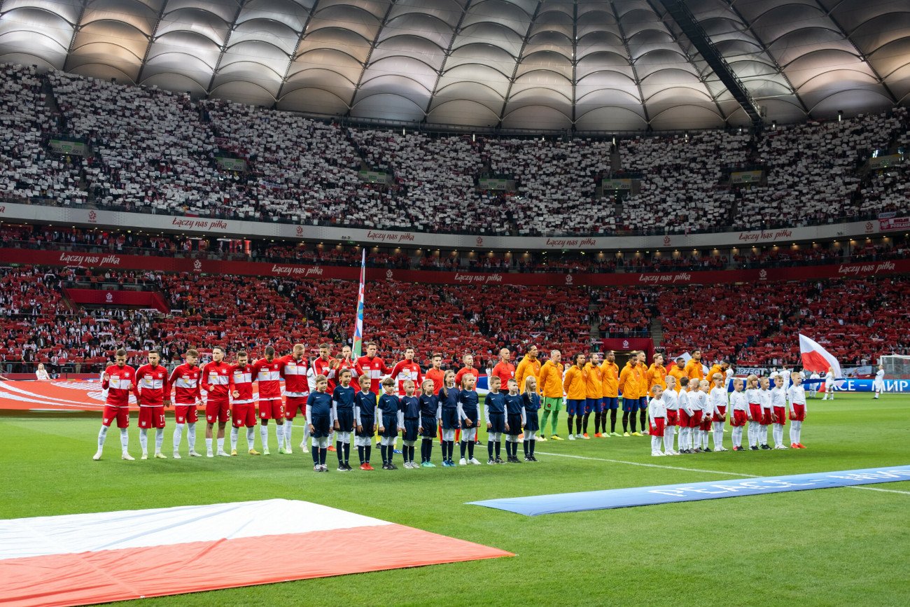 PGE Narodowy po raz ostatni gościł piłkarską reprezentację Polski podczas meczu Ligi Narodów UEFA z Holandią.