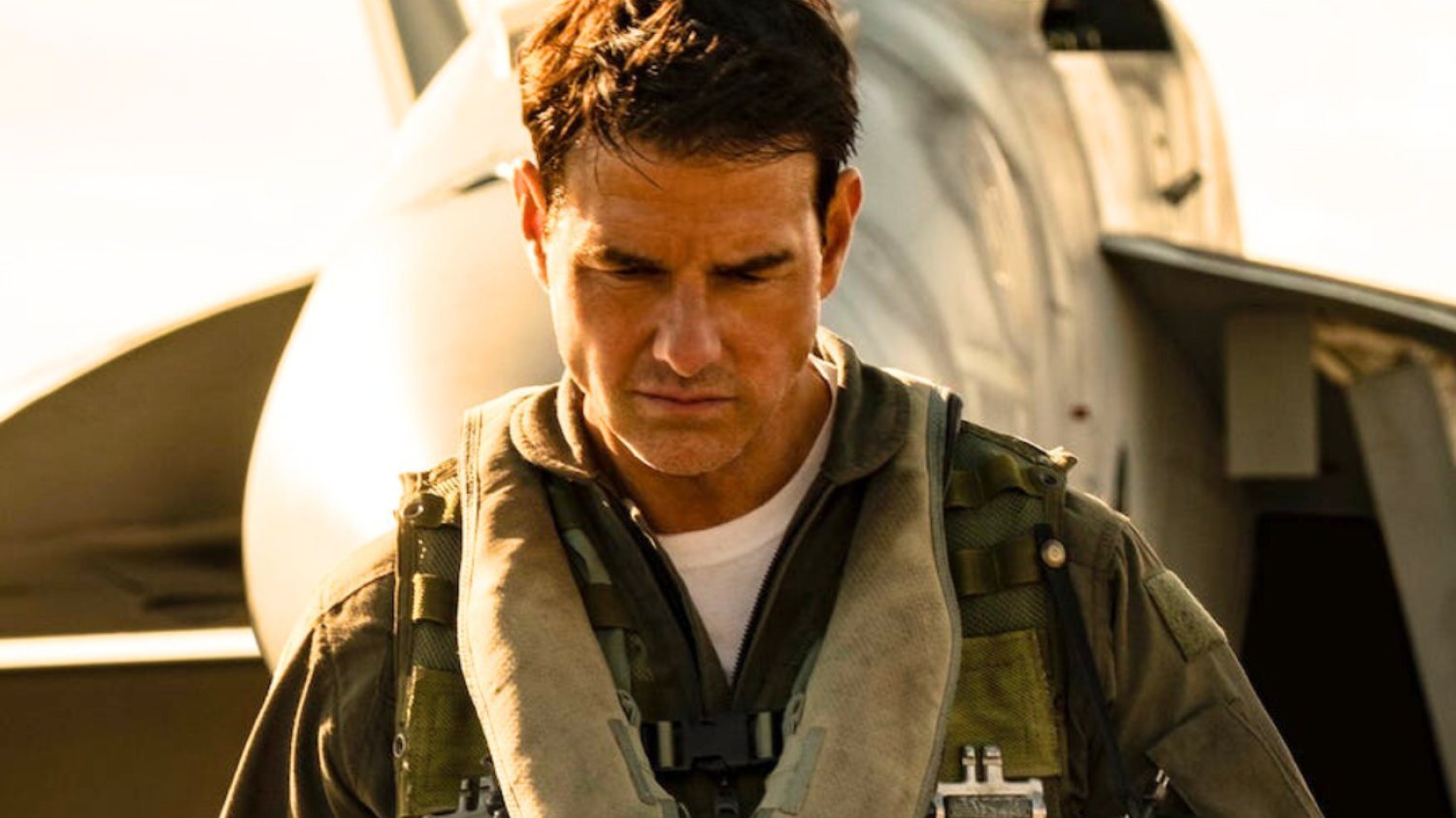 Tom Cruise w filmie "Top Gun: Maverick"