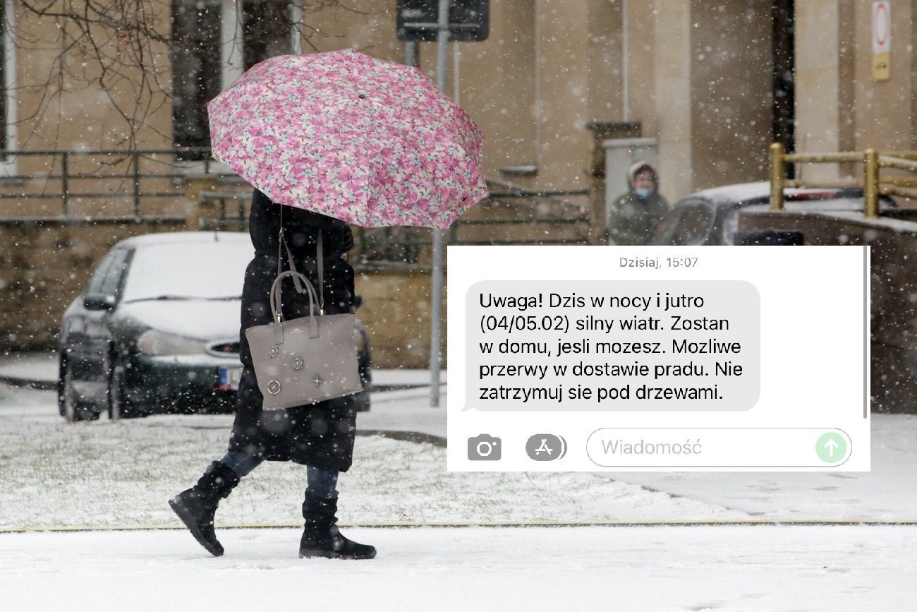 RCB ostrzega przed silnym wiatrem w całym kraju. IMGW wydało ostrzeżenia drugiego i trzeciego stopnia.