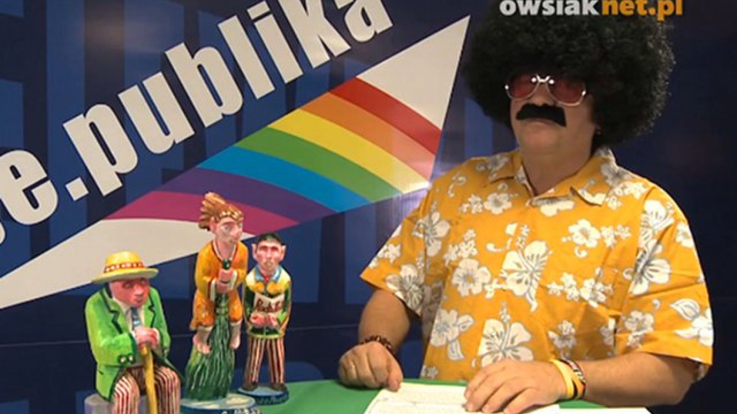 Jerzy Owsiak sparodiował Telewizję Republika