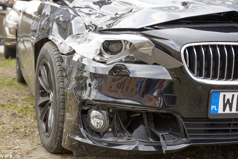 Rządowe BMW miało poważną kolizję (zdjęcie ilustracyjne).