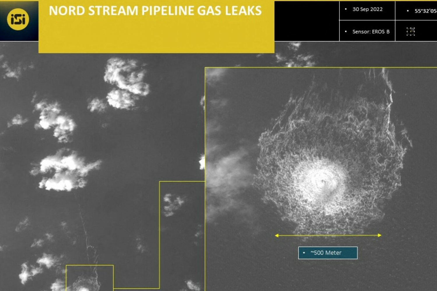 Nord Stream po wrześniowych atakach.